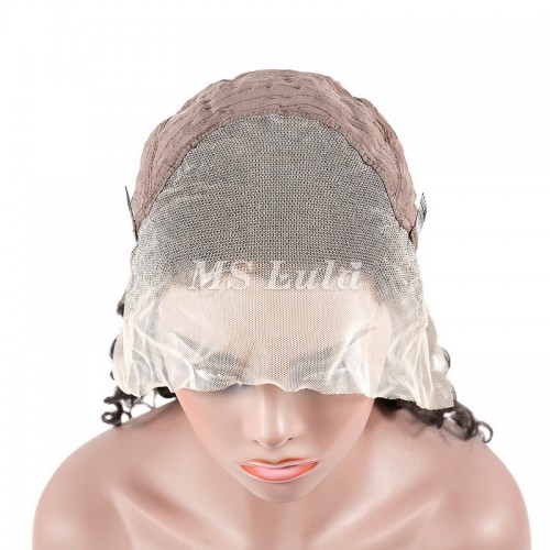 Virgin Human Hair Deep Wave 13x4 13x6 Transparent Lace Front Wigs | Human Hair Wig | Lace Front